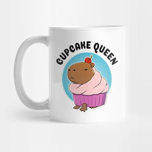 Cupcake Queen Capybara Mug